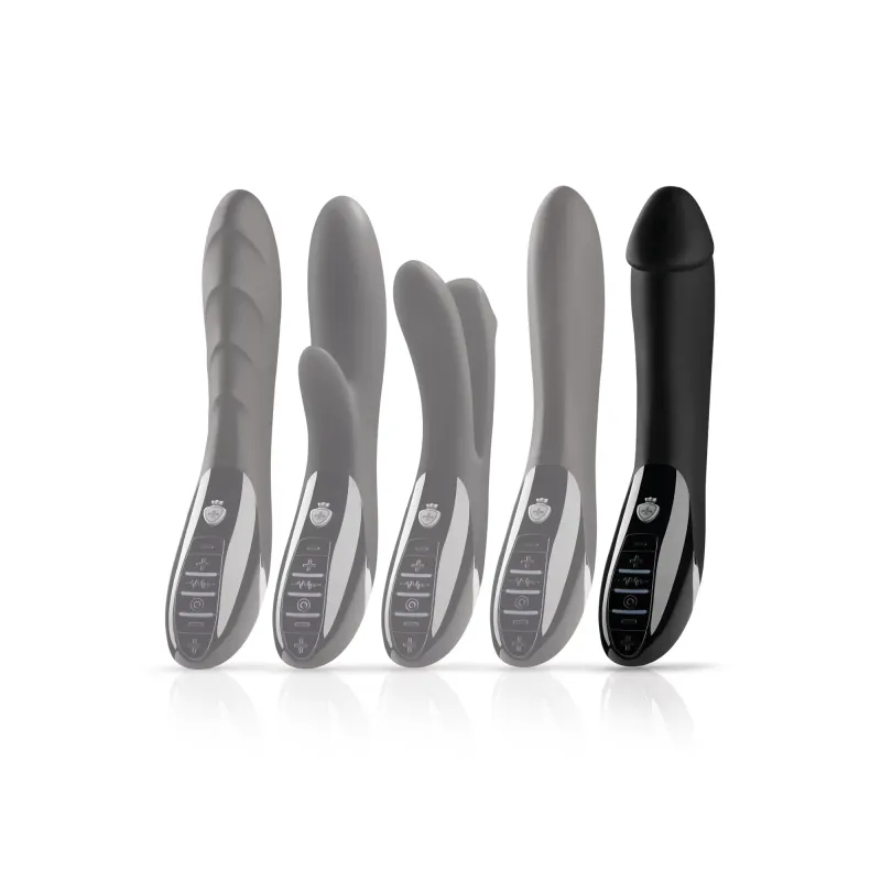 Mystim Tickling Truman eStim Vibrator, Black Edition