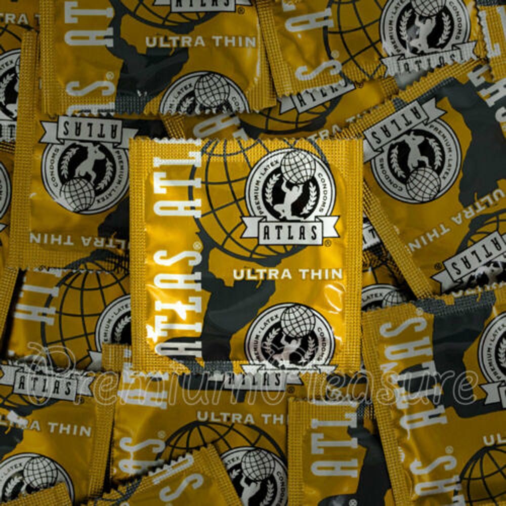 Atlas Ultra Thin Condoms Bulk PAMCO