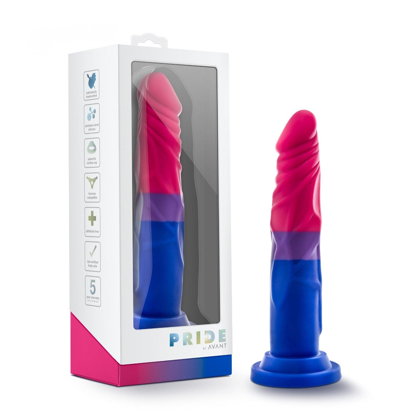 Avant Pride P8 - Love Pink/Purp/Blu Blush Novelties dba Vee International In