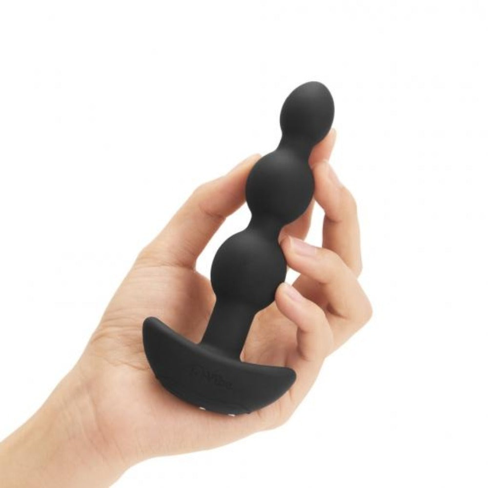 b-Vibe Triplet Anal Beads Black *