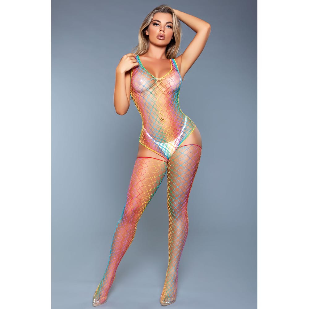 Sweet Revenge Bodystocking - Rainbow Be Wicked! Lingerie