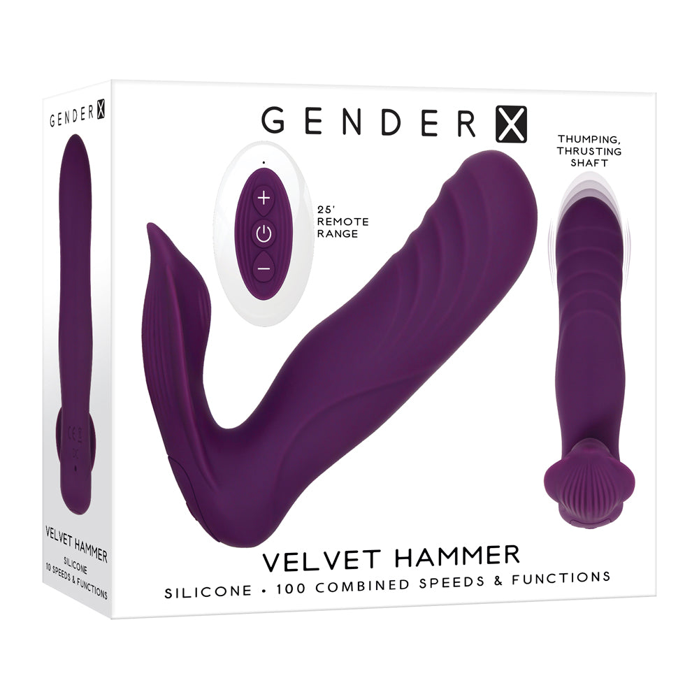 Gender-X Velvet Hammer Thrusting w R/C