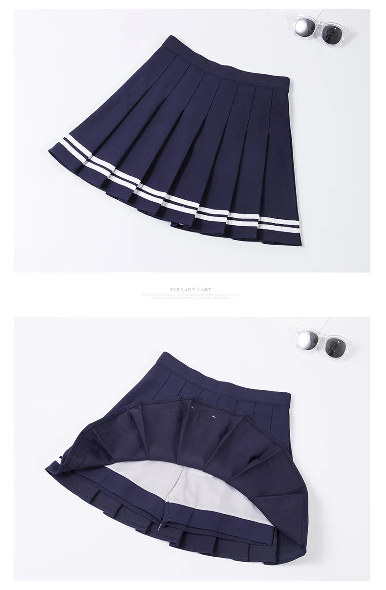 Flirty Pleated Mini Skirt β Sexy Korean Harajuku Tennis Skirt for Sport & Play