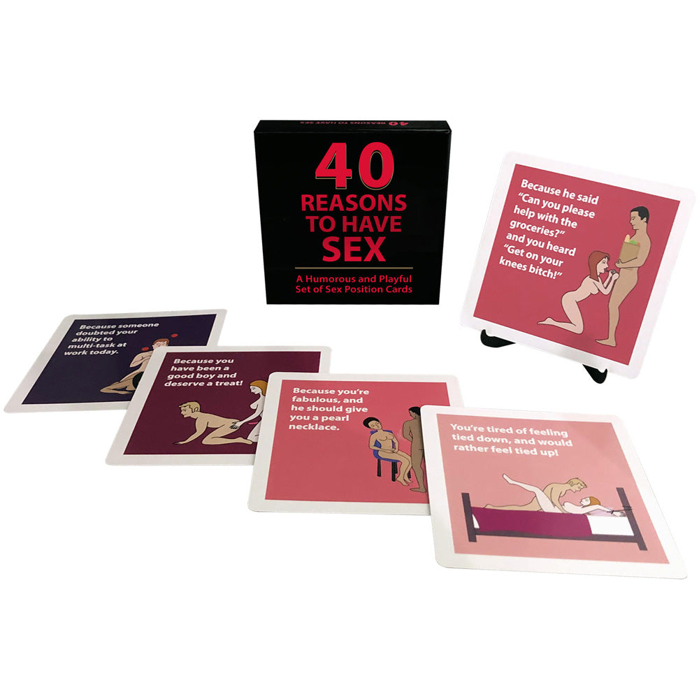 40 Reasons to Have Sex Kheper Games Inc