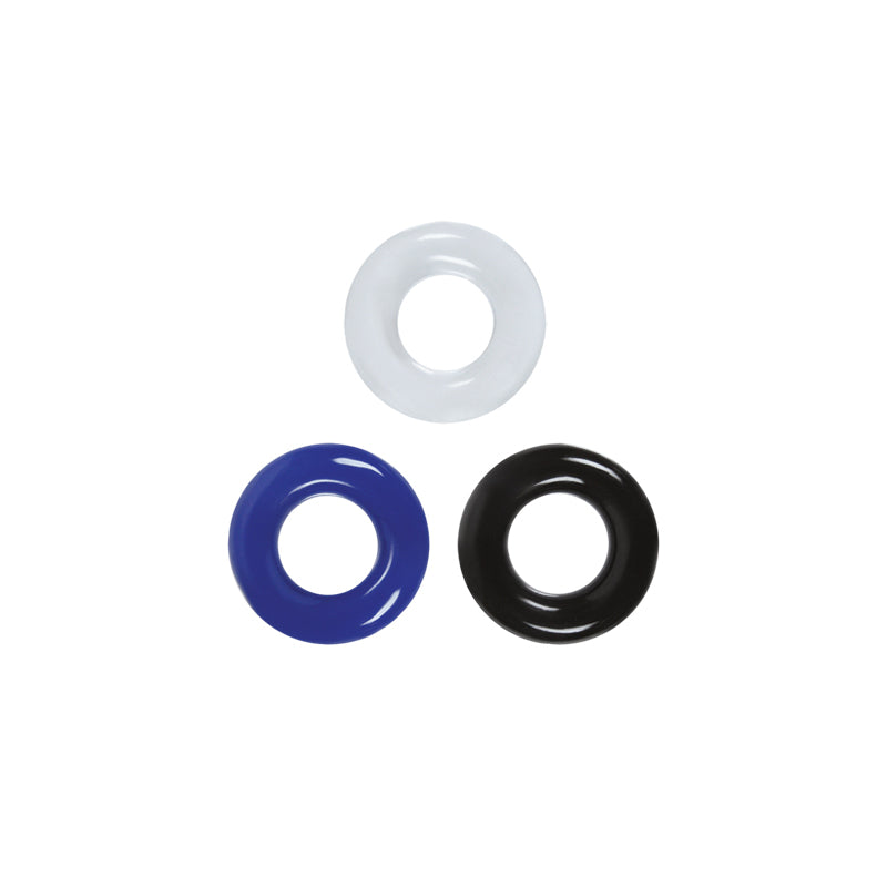 Renegade Stamina Tricolor Rings NS Novelties