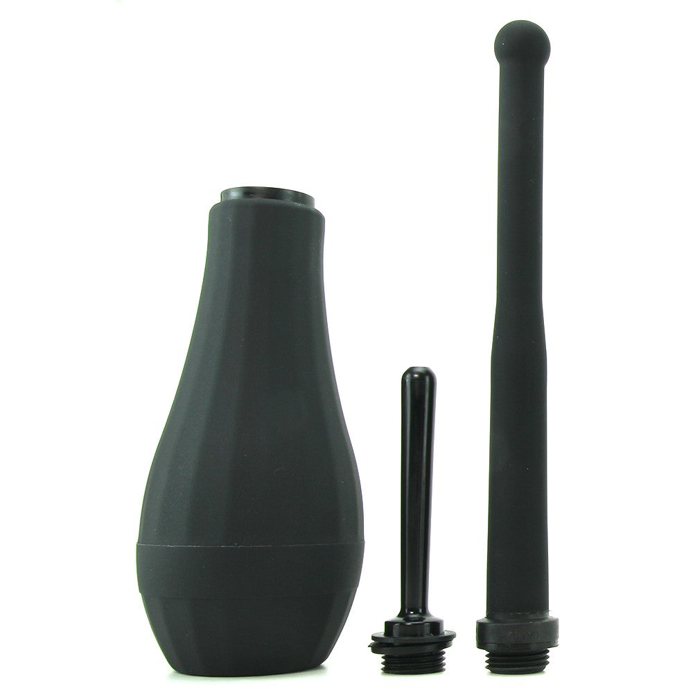 Ergoflo Director Anal Douche - Black VenWel Logistics dba Perfect Fit Brand