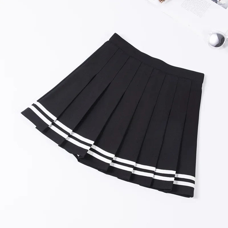 Flirty Pleated Mini Skirt β Sexy Korean Harajuku Tennis Skirt for Sport & Play