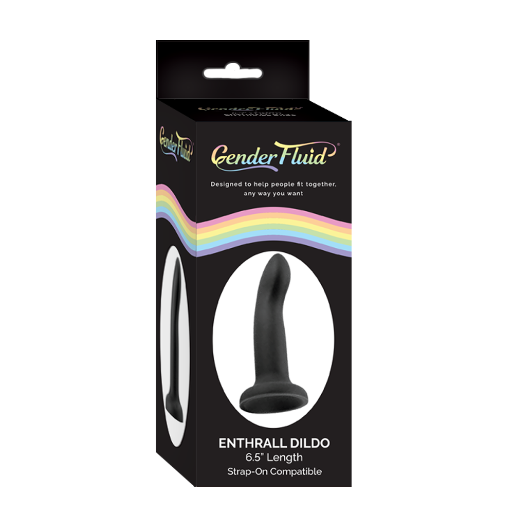 Gender Fluid Enthrall 6.5" Dildo - Black