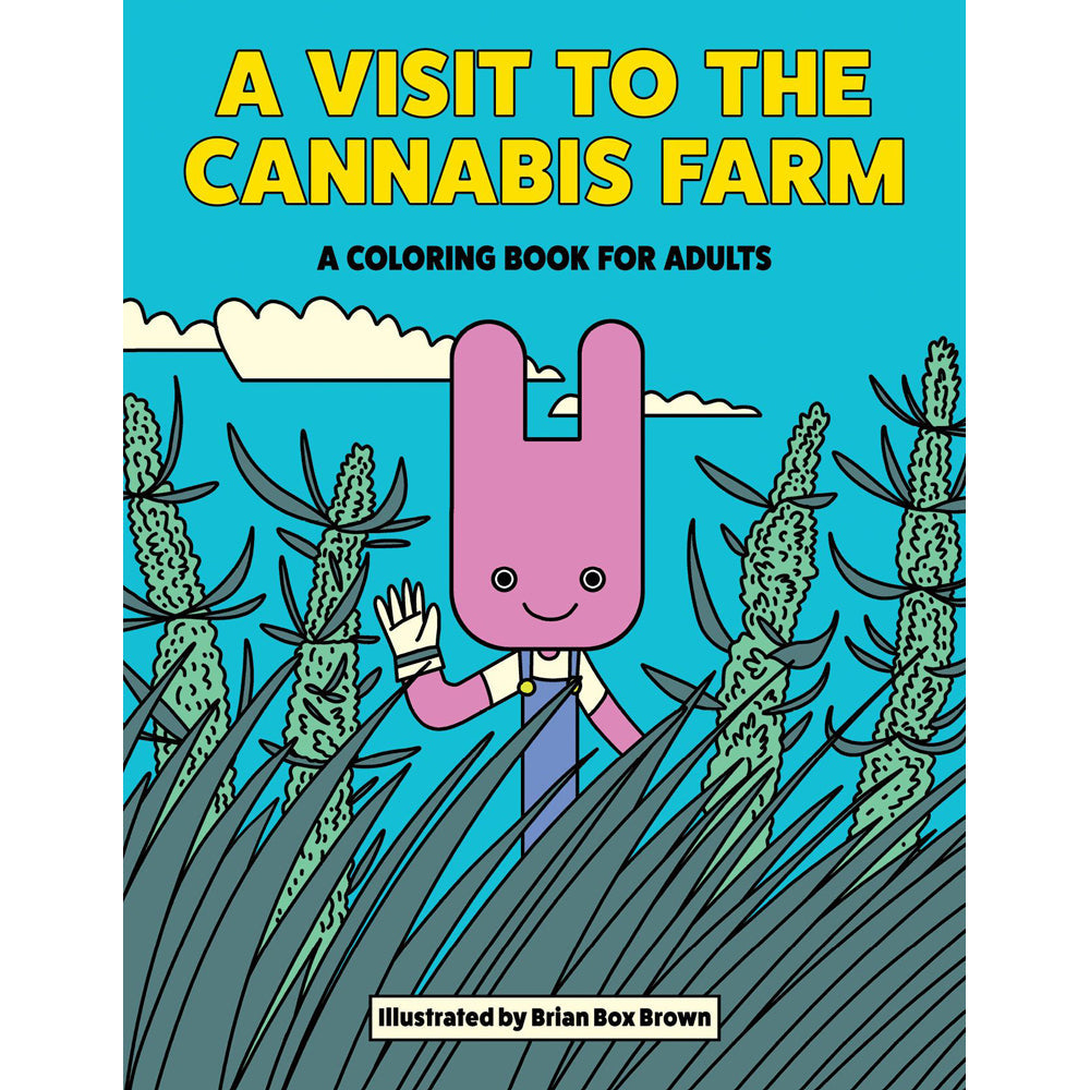 Visit to the Canabis Farm Colouring Book Wood Rocket LLC