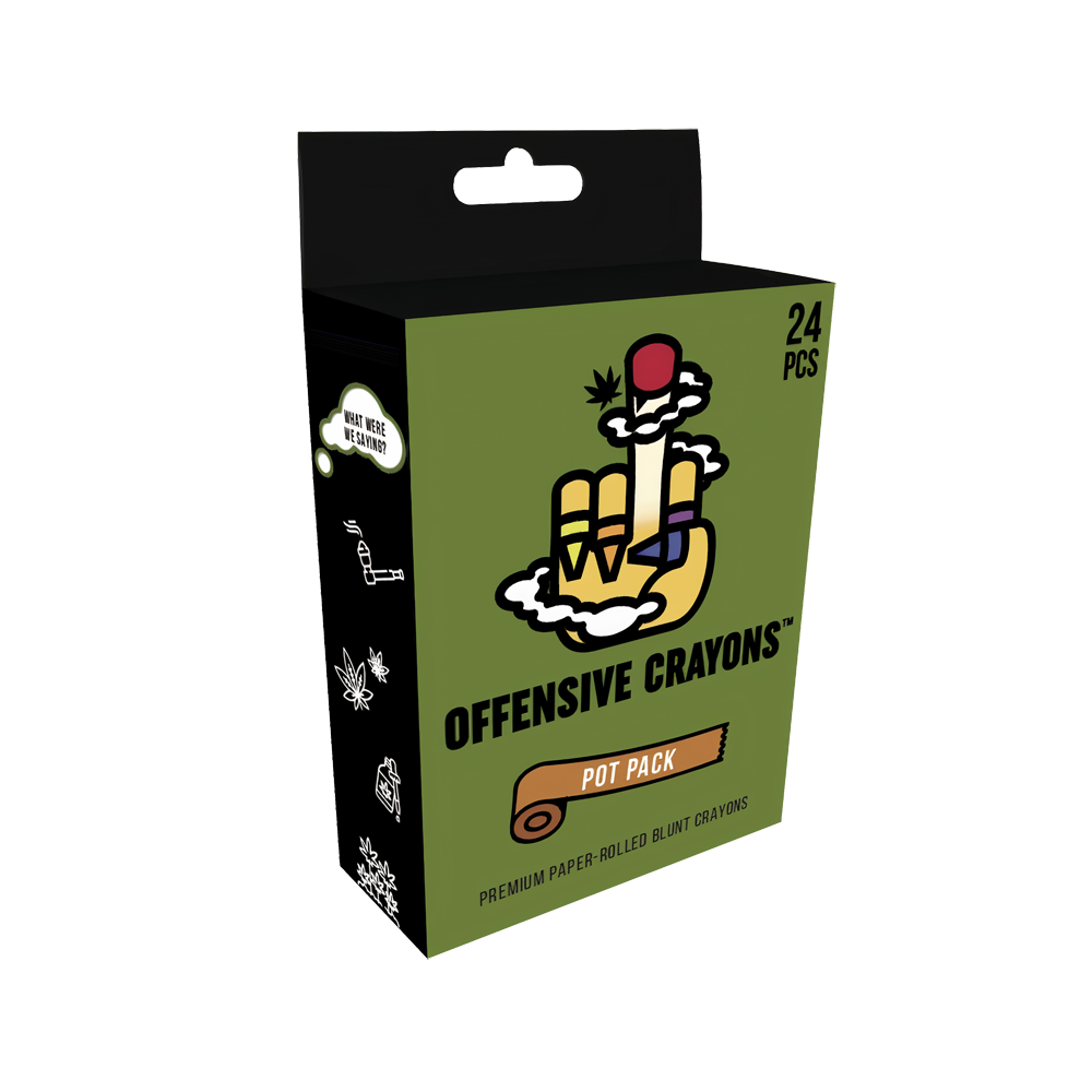 Offensive Crayons: POT Pack Wood Rocket LLC