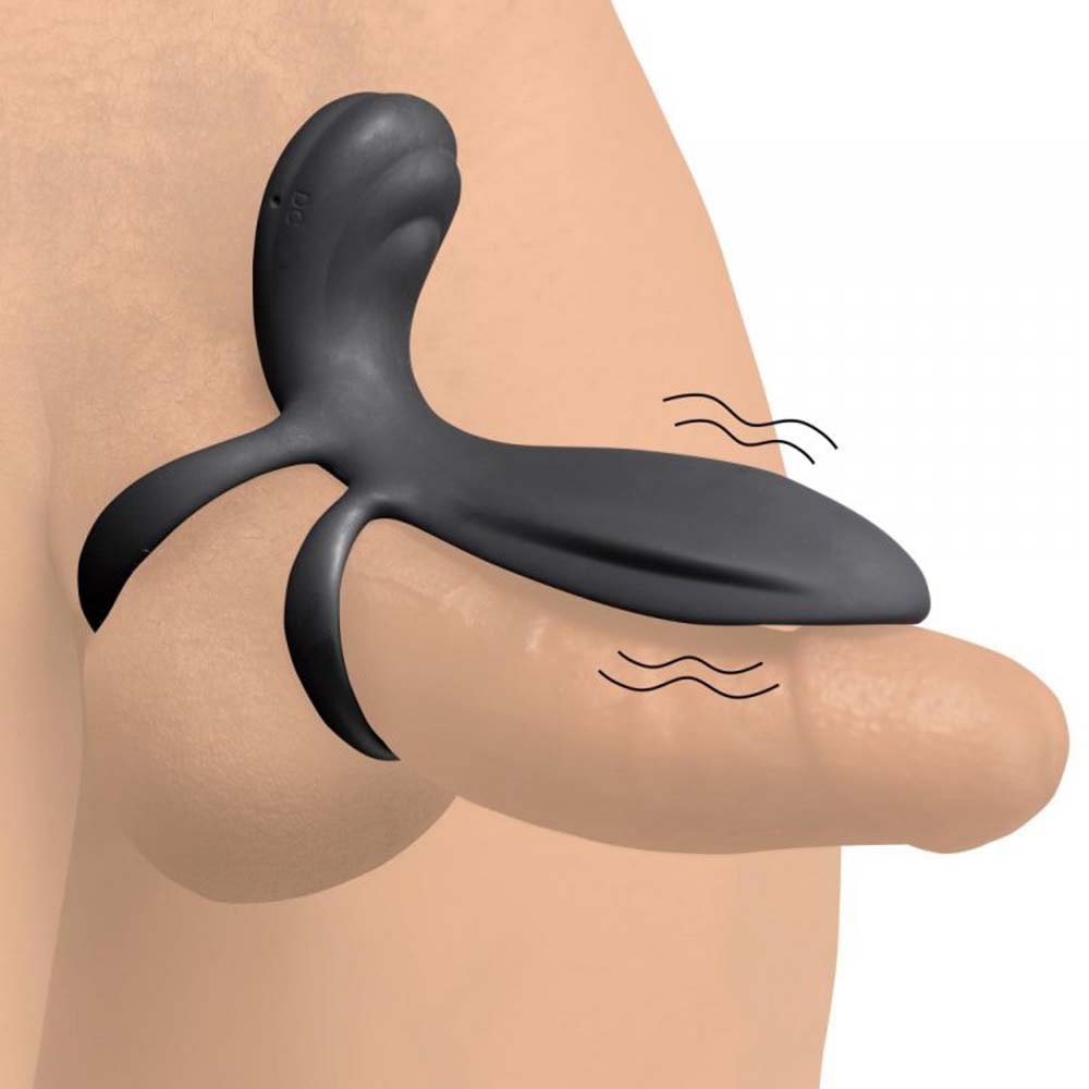Silicone Vibrating Girth Enhancer w/ R/C XR LLC