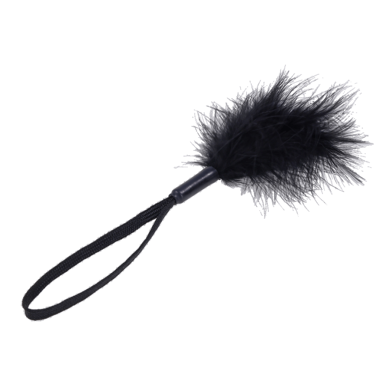 Black Wrist Feather Tickler