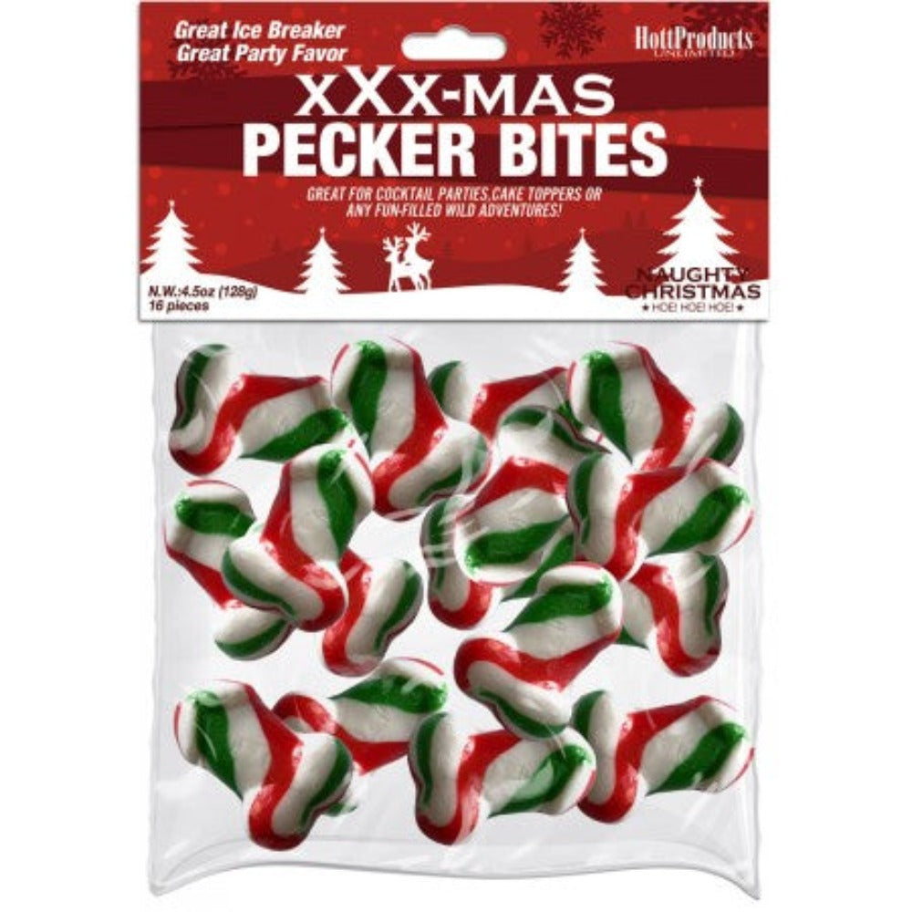 XXX-Mas Pecker Bites Hard Candies 16pcs* Hott Products
