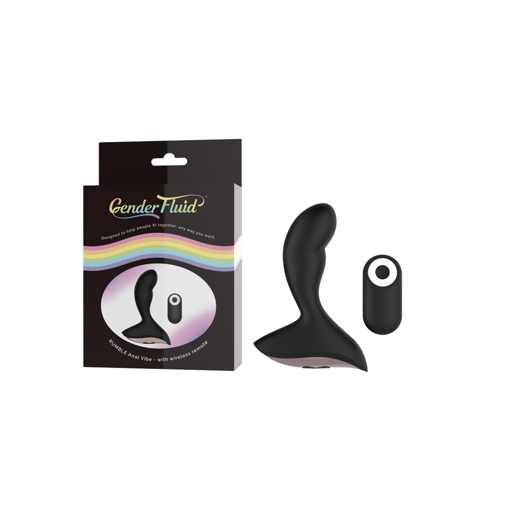 Gender Fluid Rumble Remote Anal Vibe*