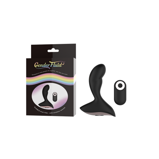 Gender Fluid Rumble Remote Anal Vibe*