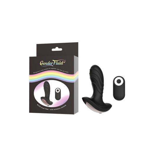Gender Fluid Buzz Remote Anal Vibe *