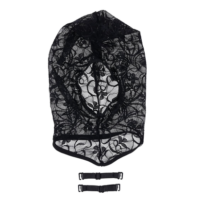 Lace Hush Hood - Black