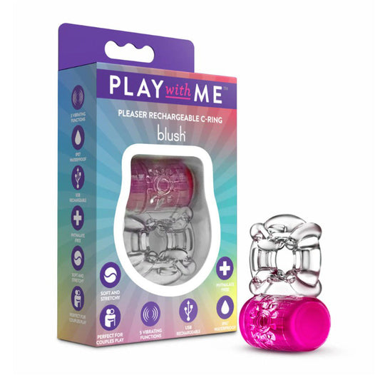 Play With Me Pleaser Rechargeable C-Ring