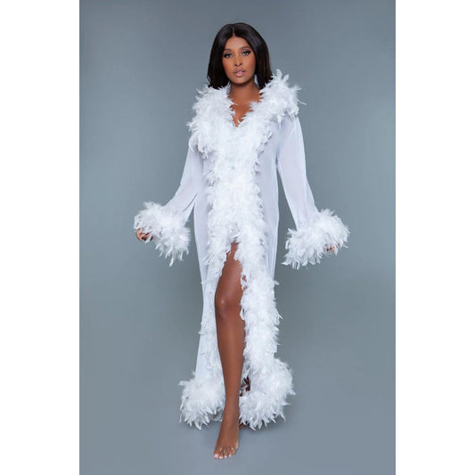 Glamour Robe - White