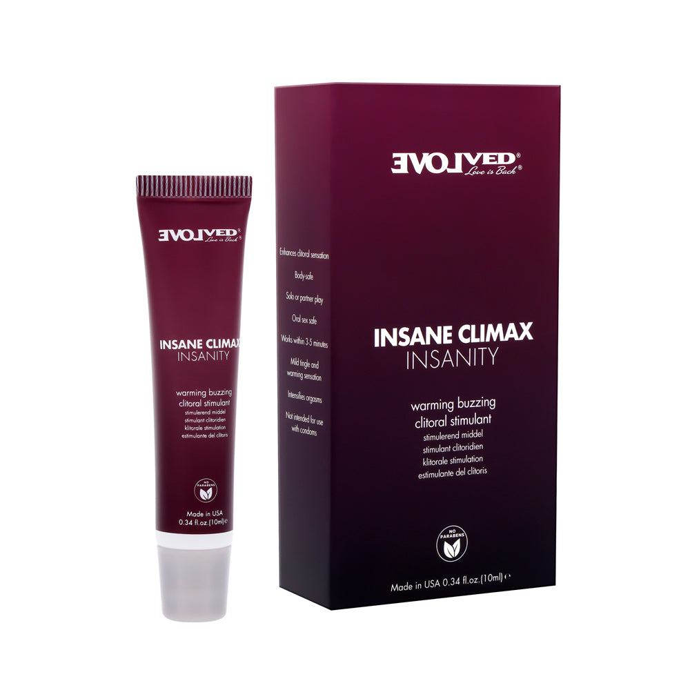 Insane Climax - Insanity warming buzzing Evolved Novelties