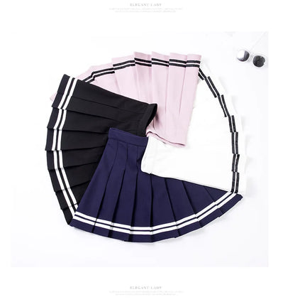 Flirty Pleated Mini Skirt – Sexy Korean Harajuku Tennis Skirt for Sport & Play