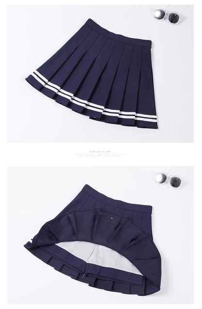 Flirty Pleated Mini Skirt – Sexy Korean Harajuku Tennis Skirt for Sport & Play