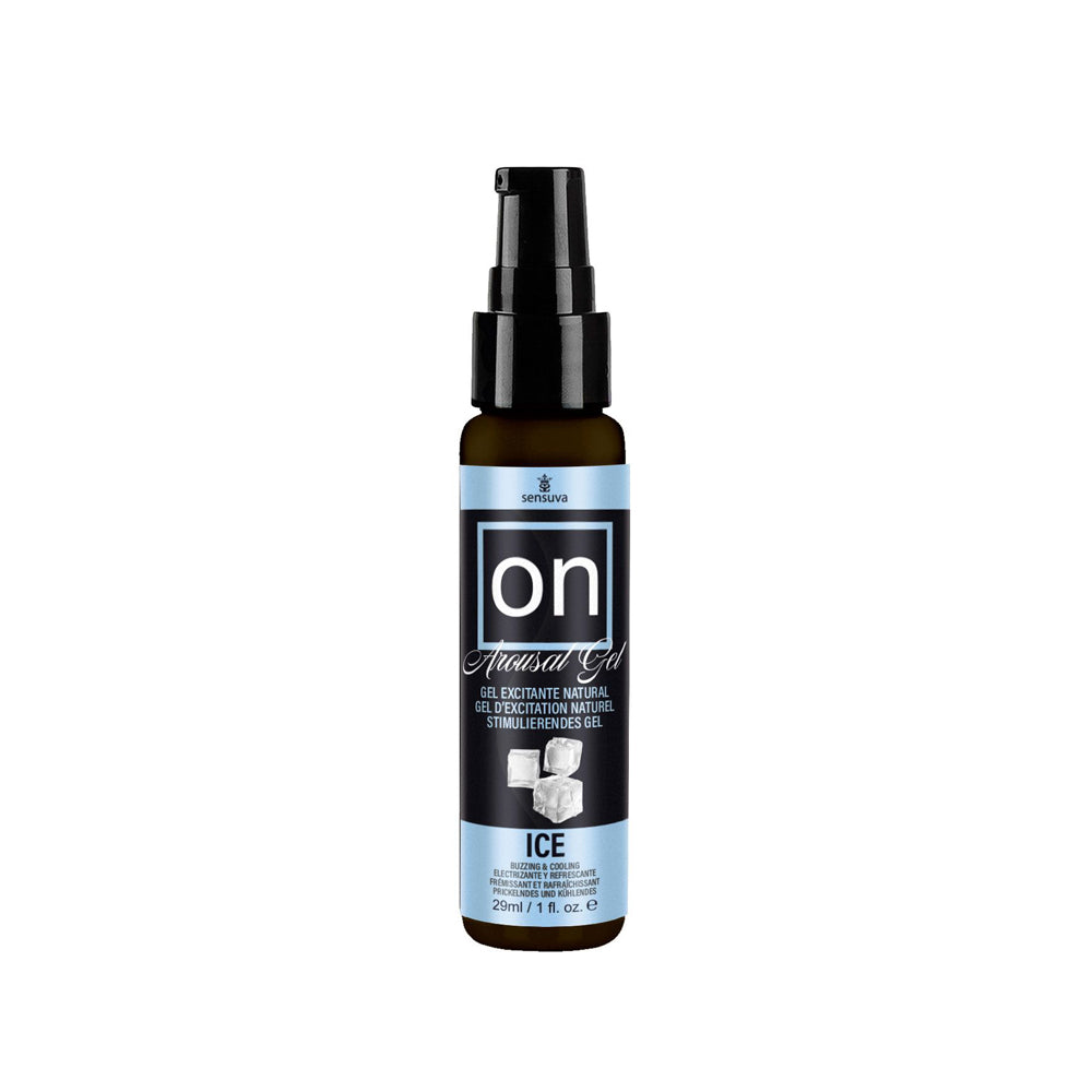 On™ Arousal Gel Ice 1oz Bottle Sensuva dba Valencia Naturals LLC