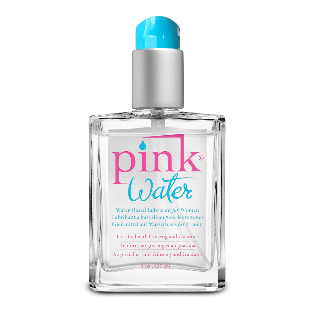 Pink Water 4oz Glass Bottle *