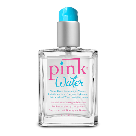 Pink Water 4oz Glass Bottle *