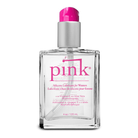 Pink Silicone 4oz Glass Bottle *