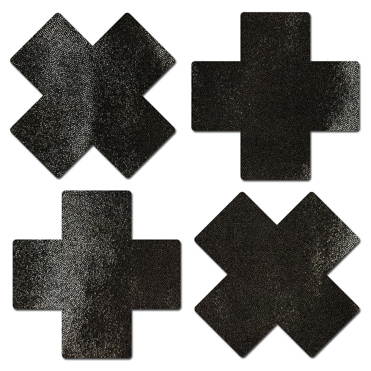 Petite + x: 2 pairs of Small Liquid Blk Pastease Pasties