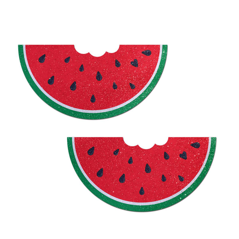 Watermelon Slice with a Bite Breast Pasties Pastease Pasties