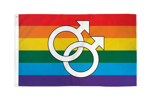 Double Mars Flag 3' x 5' Polyester *