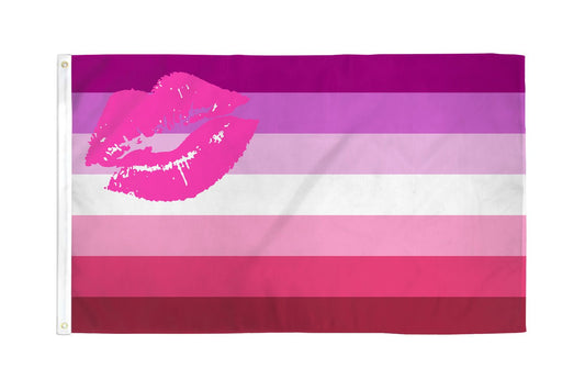 Lipstick Lesbian Flag 3' X 5' Polyester Flags Importer