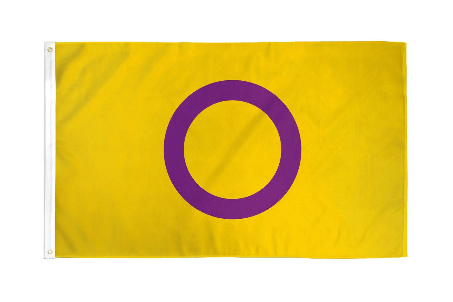 Intersex Flag 3' x 5' Polyester Flags Importer