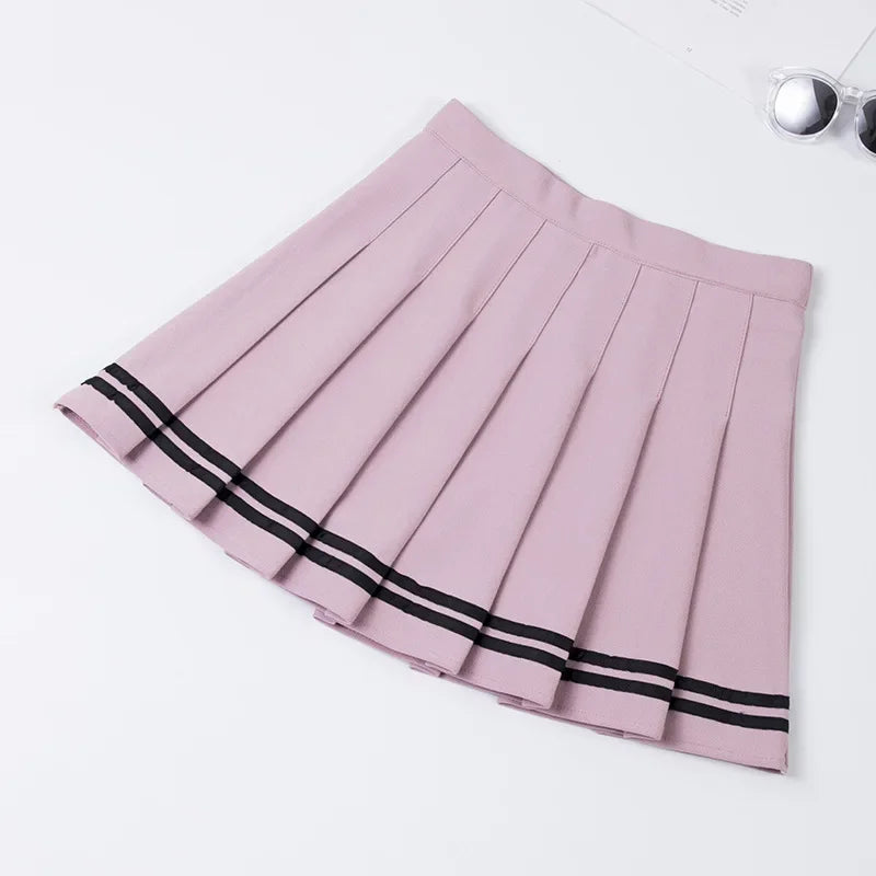 Flirty Pleated Mini Skirt – Sexy Korean Harajuku Tennis Skirt for Sport & Play