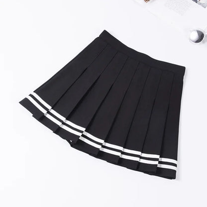 Flirty Pleated Mini Skirt – Sexy Korean Harajuku Tennis Skirt for Sport & Play