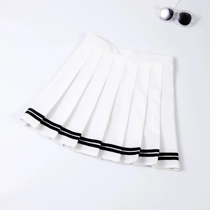 Flirty Pleated Mini Skirt – Sexy Korean Harajuku Tennis Skirt for Sport & Play