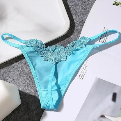 Floral Lace Temptation Thong – Ultra-Thin & Sexy T-Back