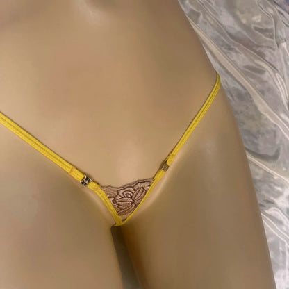 Golden Desire Micro G-String
