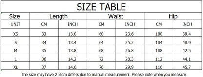 Harajuku Hottie Preppy Pulse High Waist A-Line Sexy Mini Skirt