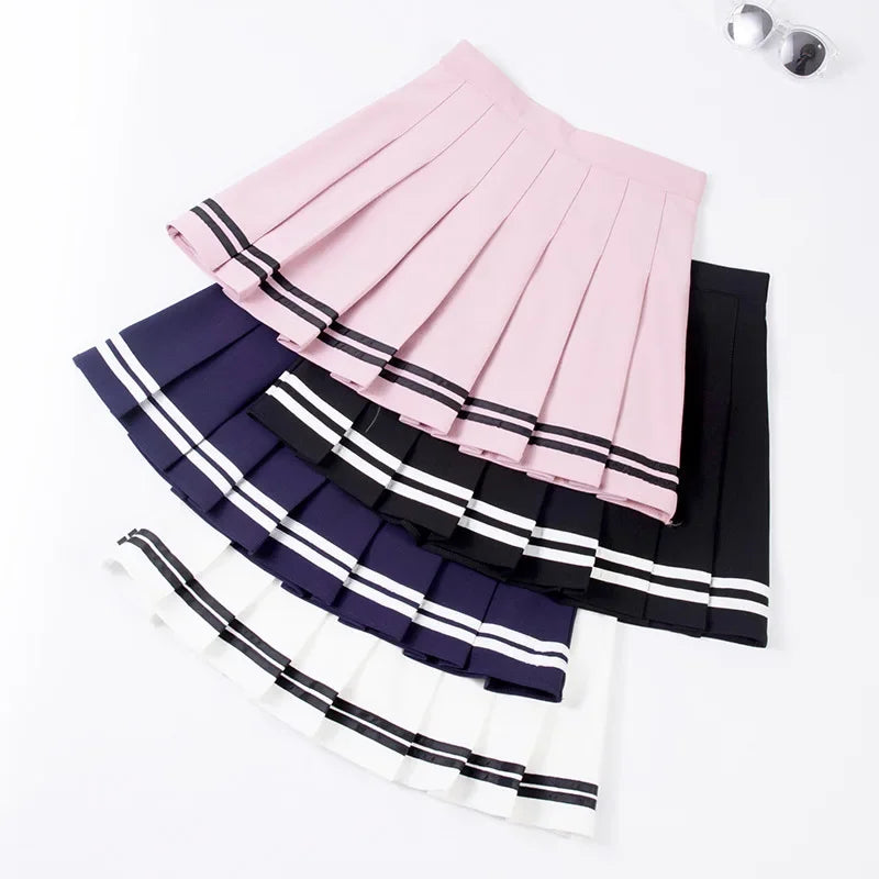 Flirty Pleated Mini Skirt – Sexy Korean Harajuku Tennis Skirt for Sport & Play