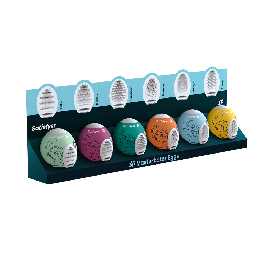 Masturbator Egg 6er Assorted Set