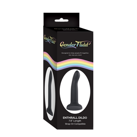 Gender Fluid Enthrall 7.8" Dildo - Black