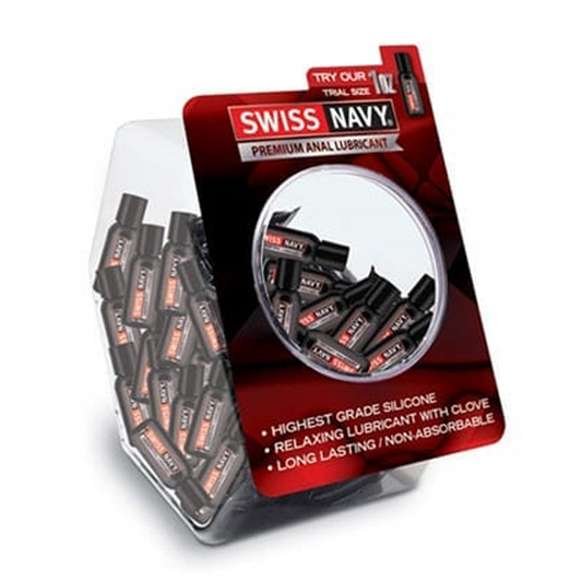 Swiss Navy Anal 1oz Fishbowl 50pcs *