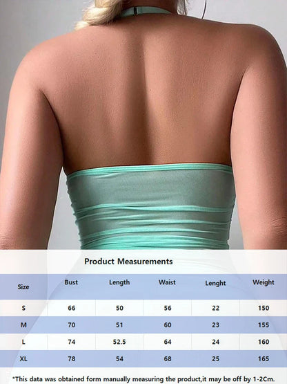 Sheer Seduction Chain Lingerie Set with G-String