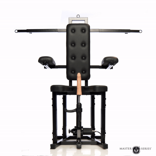 Enforcer Chair with Sex Machine