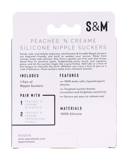 Peaches 'n CreaMe Silicone Nipple Suckers