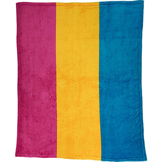 Pansexual Polar Fleece Blanket 50" x 60" Flags Importer